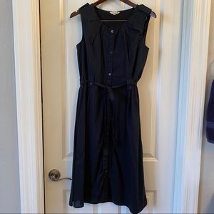 Old Navy Black Shirt Dress w/ Belt Size M